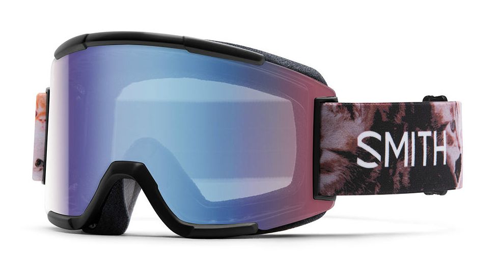 Smith Squad Goggle-Cattastic-Blue Sensor Mirror