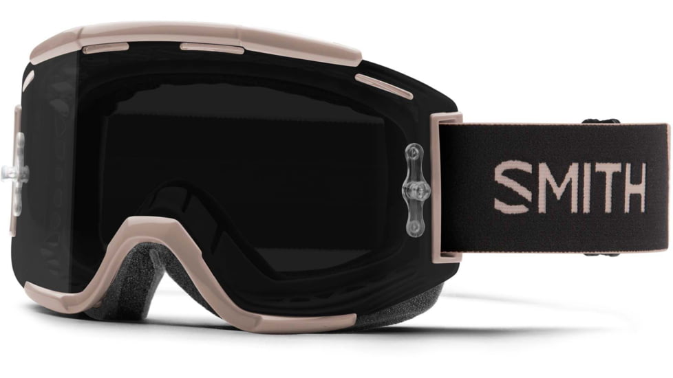 Smith Squad MTB Goggle, ChromaPop Sun Black Lens, Tusk, M0084124L994Y