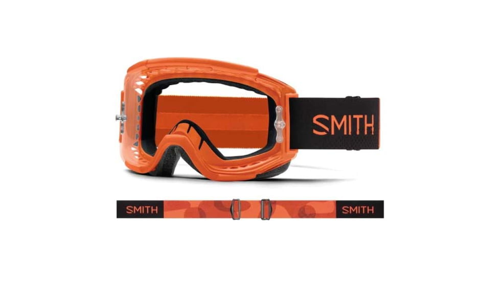 Smith Squad MTB Googles, Clear Anti-Fog Lens, Cinder Haze, M0084135399MY