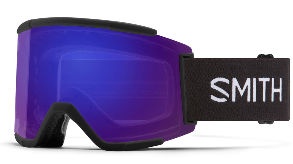 Smith Squad XL Goggle, ChromaPop Everyday Violet Mirror, Black, M006752QJ9941