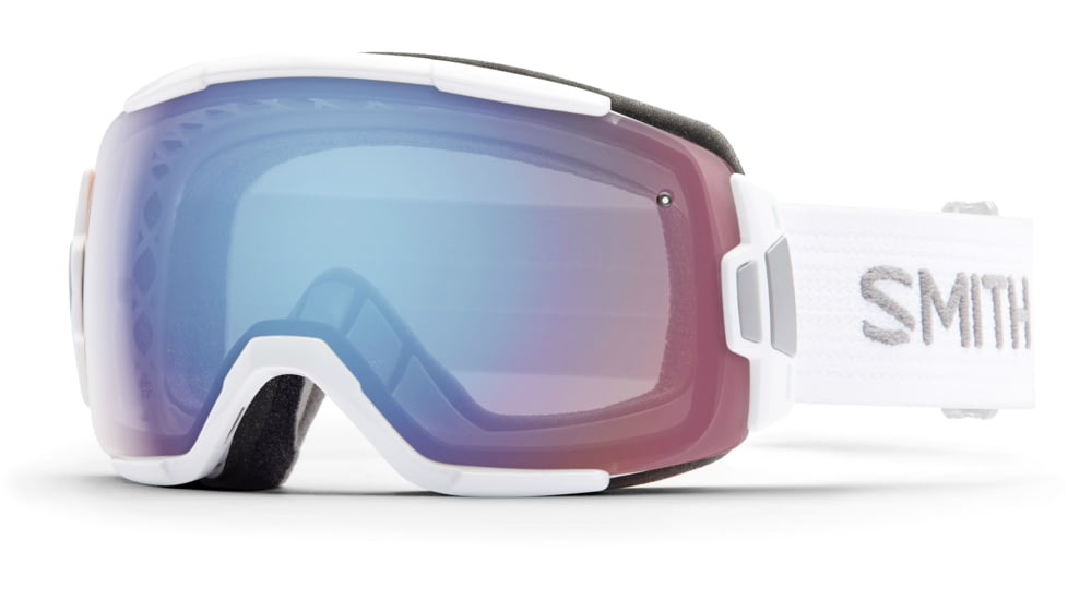 Smith Vice Goggle-White-Blue Sensor Mirror