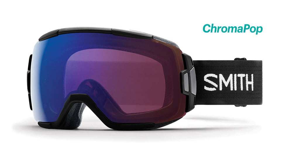 Smith Vice Spherical ChromaPop Goggles Men's, Black/ChromaPop Storm Rose Flash VC6CPCBK18