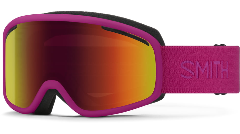 Smith Vogue Goggle, Red Sol-X Mirror, Fuschia, Fuschia, M007590MI99C1