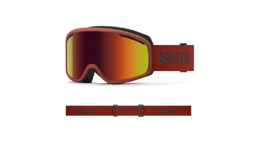 Smith Vogue Goggles, Red Sol-X Mirror Lens, Terra, M007591MB99C1