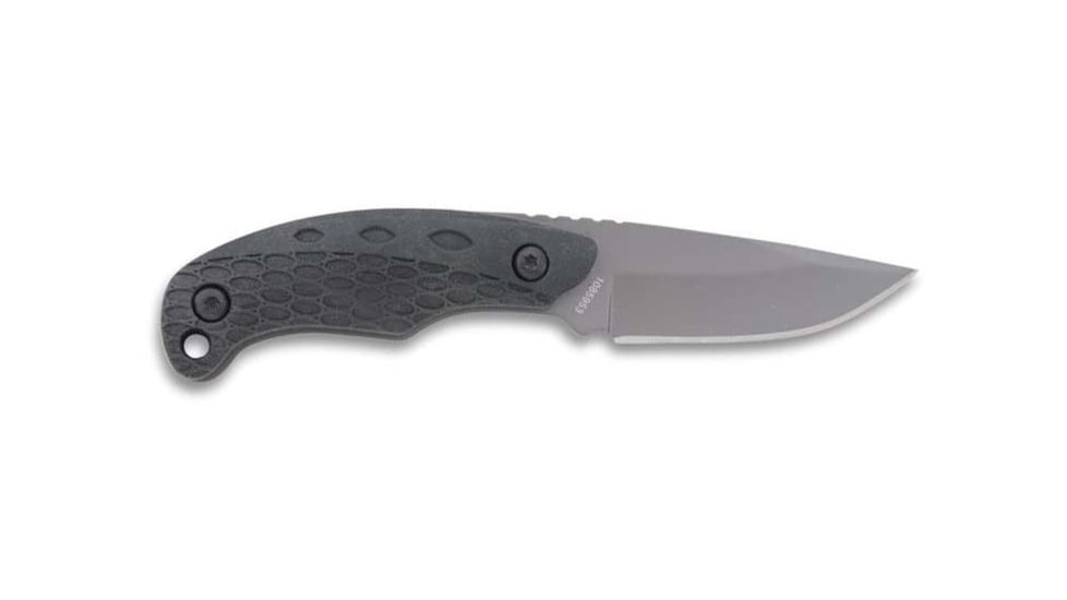 Smith &amp; Wesson Copperhead Small Fixed Blade Knives, 2.25 in, 7CR17MOV Stainless Steel, Black, Rubber, 1085953