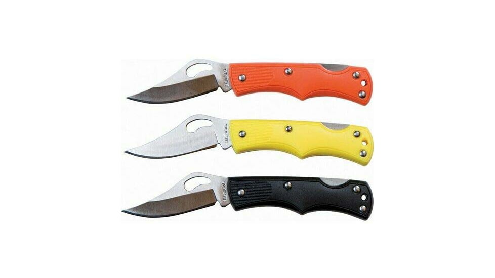 Smith &amp; Wesson Imperial 3-pack Folding Knives, 2.25 in, Stainless Steel, Clip Point, Plastic, 1085942