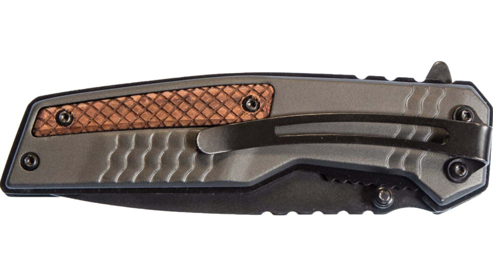 Smith &amp; Wesson M&amp;P BodygUArd Folding Knives, 3.625 in, 8Cr13MoV Stainless Steel, Aluminum, 1085901