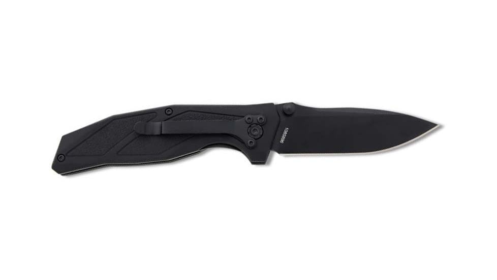Smith &amp; Wesson M&amp;P Mp300cp Blk Folding Knives, 3.25 in, 8Cr13MoV Stainless Steel, Black, Aluminum, 1085897