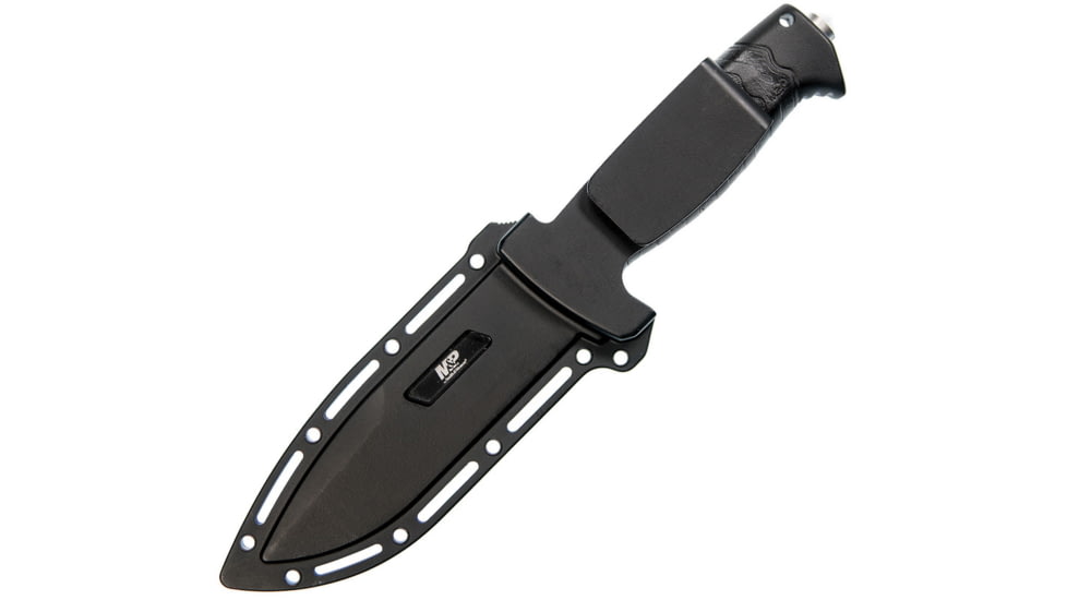 Smith &amp; Wesson Mpm2.0gsf2cp M2.0 Gripswap Sm/lg Fixed Blade Knives, 8Cr13MoV Stainless Steel, Black, Glass Filled Nylon, 1085887