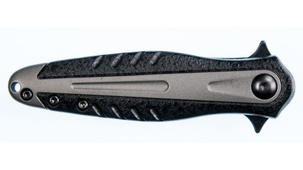Smith &amp; Wesson Mpsh50bcp Shield Dagger Blk/Gray Folding Knives, 2.625 in, 8Cr13MoV Stainless Steel, Aluminum, 1085893
