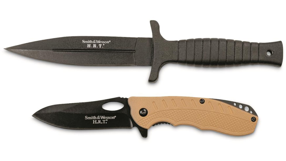 Smith &amp; Wesson SW On Duty &amp; Off Folding Knives, Stainless Steel, 1085963