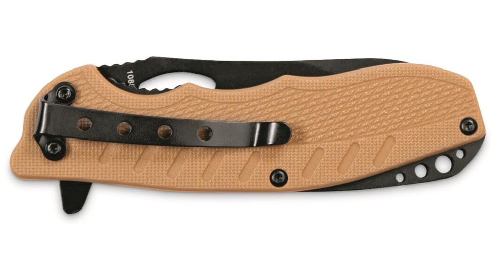 Smith &amp; Wesson SW On Duty &amp; Off Folding Knives, Stainless Steel, 1085963