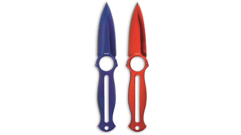 Smith &amp; Wesson SW Throwing Knife Set, 7.5 in, Stainless Steel, Fixed Blade, Multi, 1085965