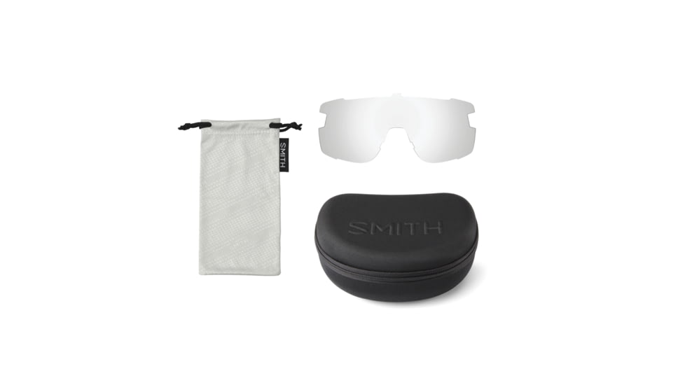 Smith Wildcat Sunglasses, White Frame, ChromaPop Violet Mirror Lens, 2015160BK99DI