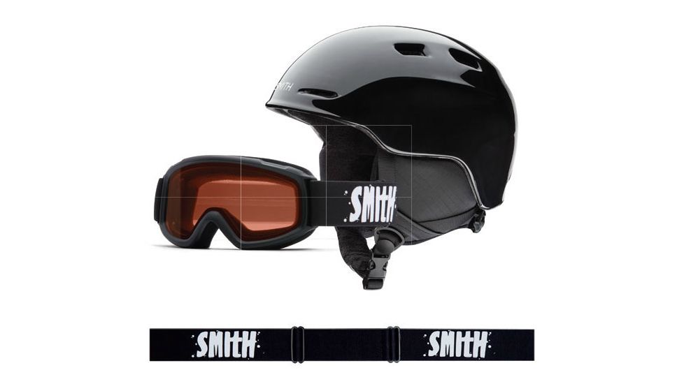 Smith Zoom/Sidekick Youth Combo-Black-Youth Small