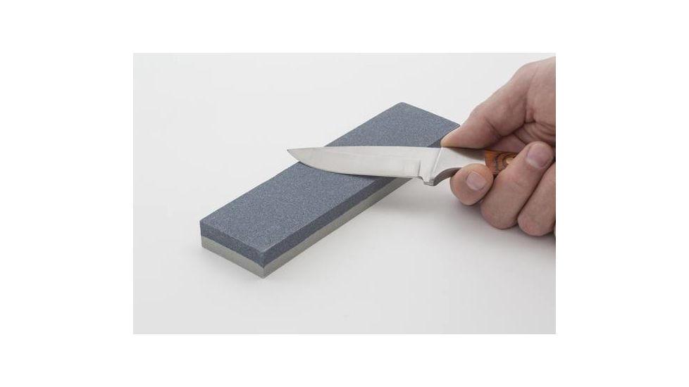 Smiths 8in Dual Grit Combination Sharpening Stone, SP-50821