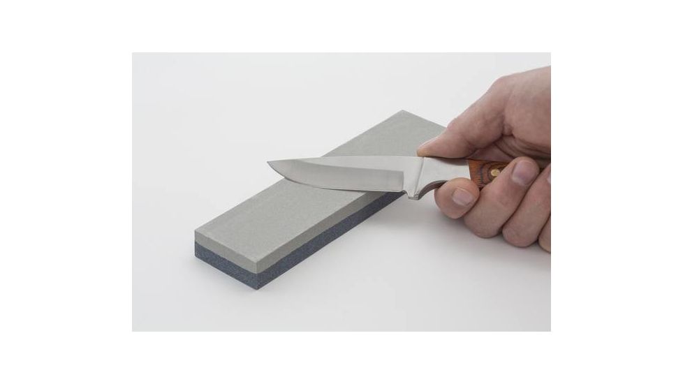 Smiths 8in Dual Grit Combination Sharpening Stone, SP-50821