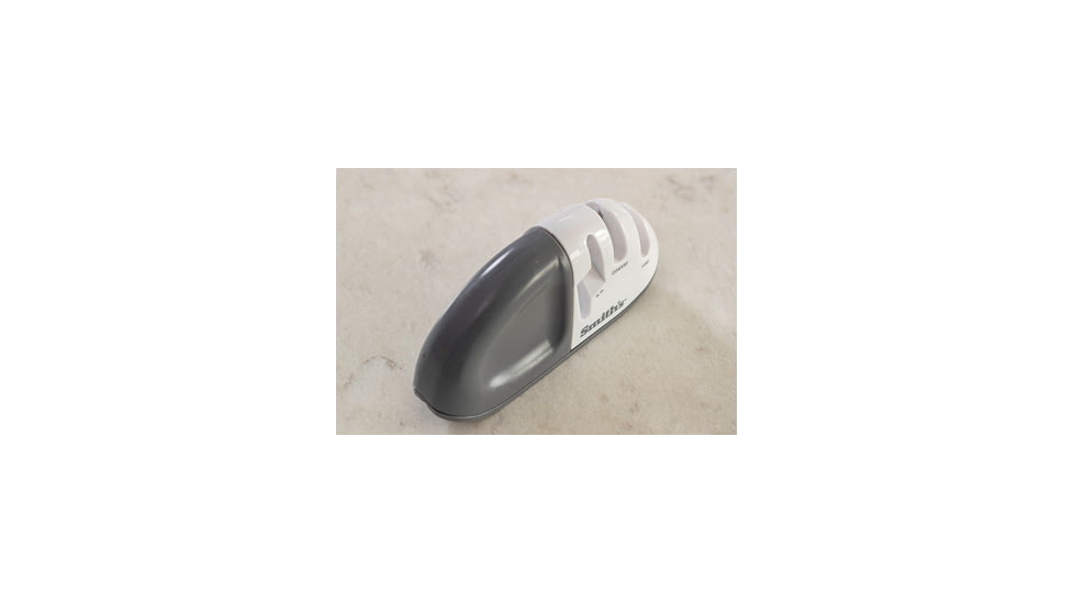 Smiths Diamond Edge Grip MAX Sharpener, Gray/White, SP-51003
