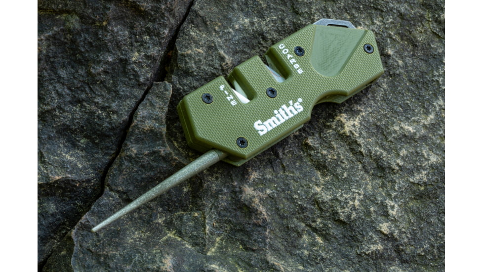 Smiths PP1-Mini Tactical Sharpener, OD Green, SP-50984