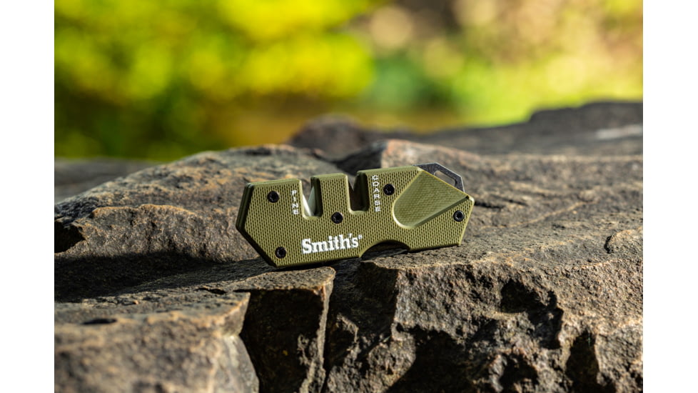 Smiths PP1-Mini Tactical Sharpener, OD Green, SP-50984