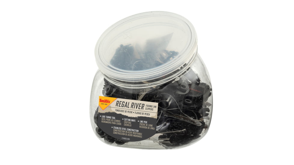 Smiths RegalRiver Fishing Line Clippers, Black, SP-51206