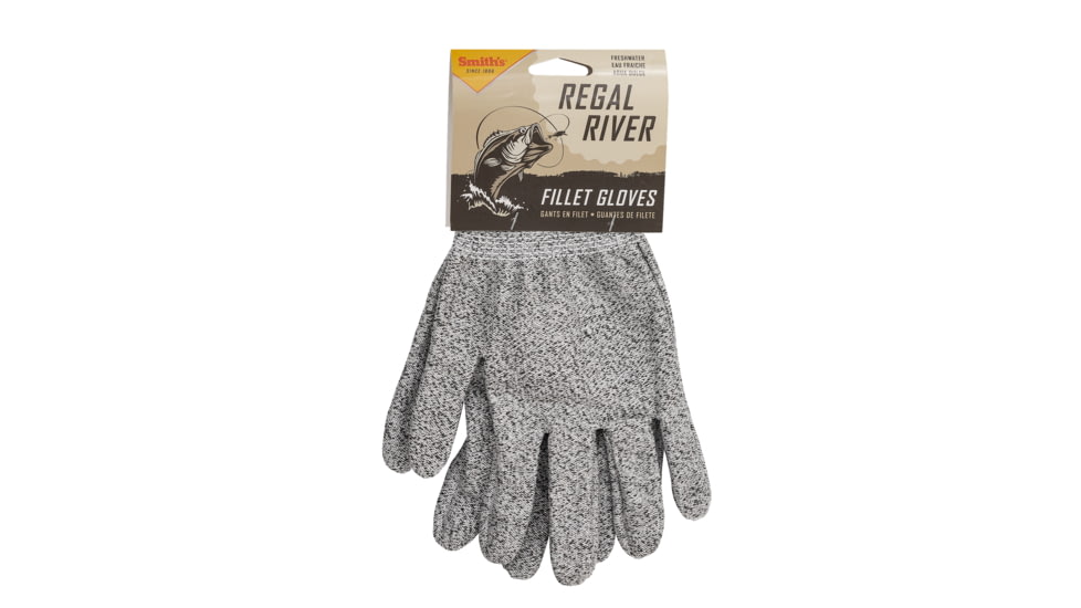 Smiths Regalriver Non-Cut Fillet Gloves, Gray, 51266