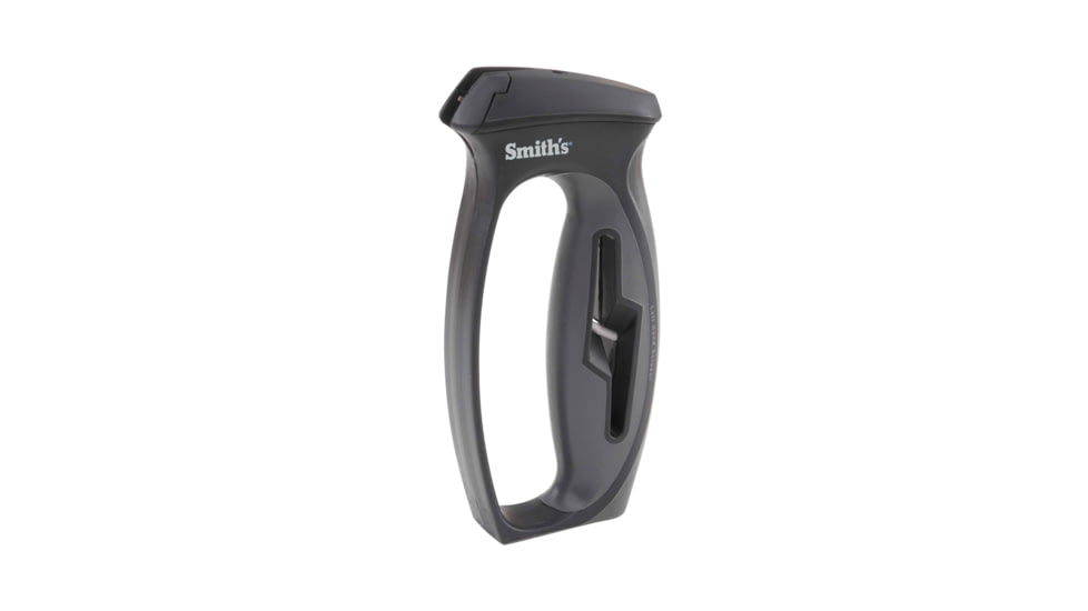 Smiths V-Slot Knife &amp; Scissor Sharpener, Black/Gray, SP-50000