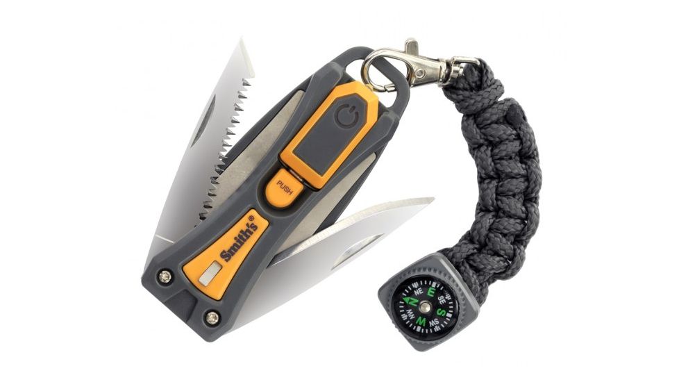 Smiths Sharpeners Edgesport 10-N-1 Survival Multi-Tool 50480