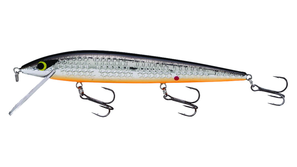 Smithwick Elite 8 Rogue, Suspending, Chrome/Black/Back/Orange Belly, 4 1/2in, 1/2oz, ADR431OB