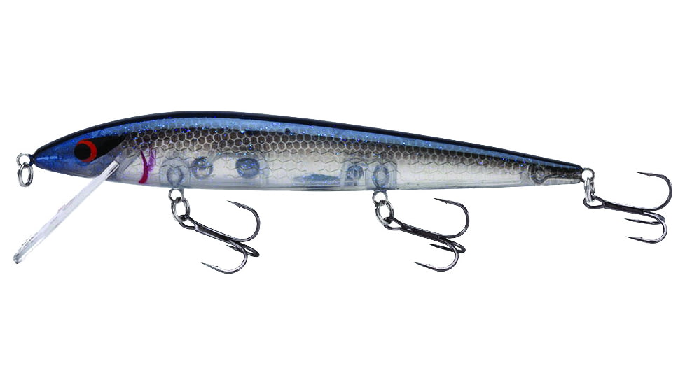 Smithwick Elite 8 Rouge Jerkbait, 8 Depth, Blue Black Herring, 4 1/2in, 1/2oz, ADR4285