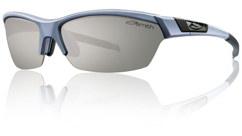 Smith Optics Approach Sunglasses - Matte Graphite Frame w/ Polarized Platinum/Ignitor/Clear Lens APPPGYMMG