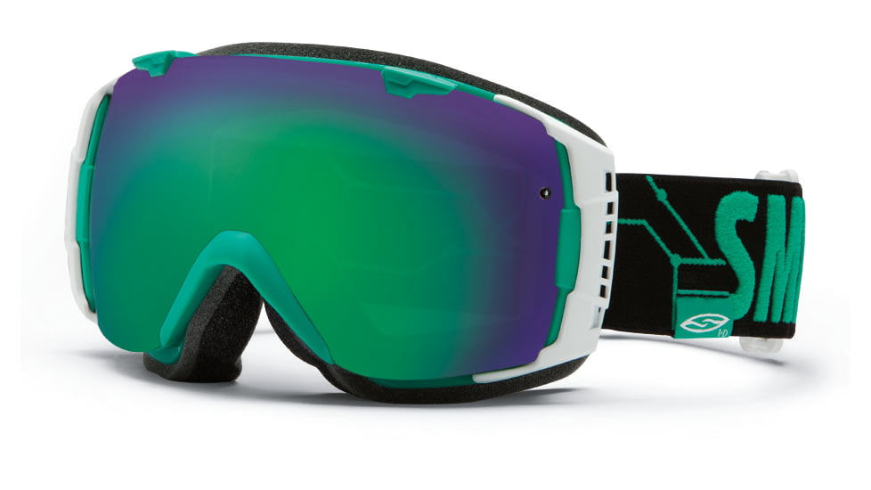 Smith Optics I/O Snow Goggles - Bobby Digital Frame w/ Green Sol X and Red Sensor Lens IO7NXBD13