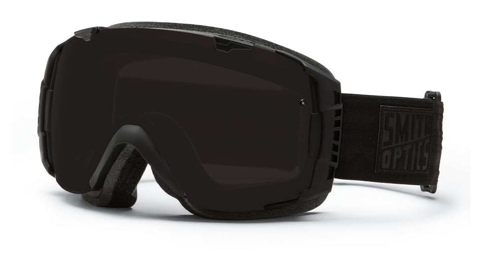 Smith Optics I/O Snow Goggles - Darkness Frame w/ Blackout and Red Sensor Lens IO7BKDK13