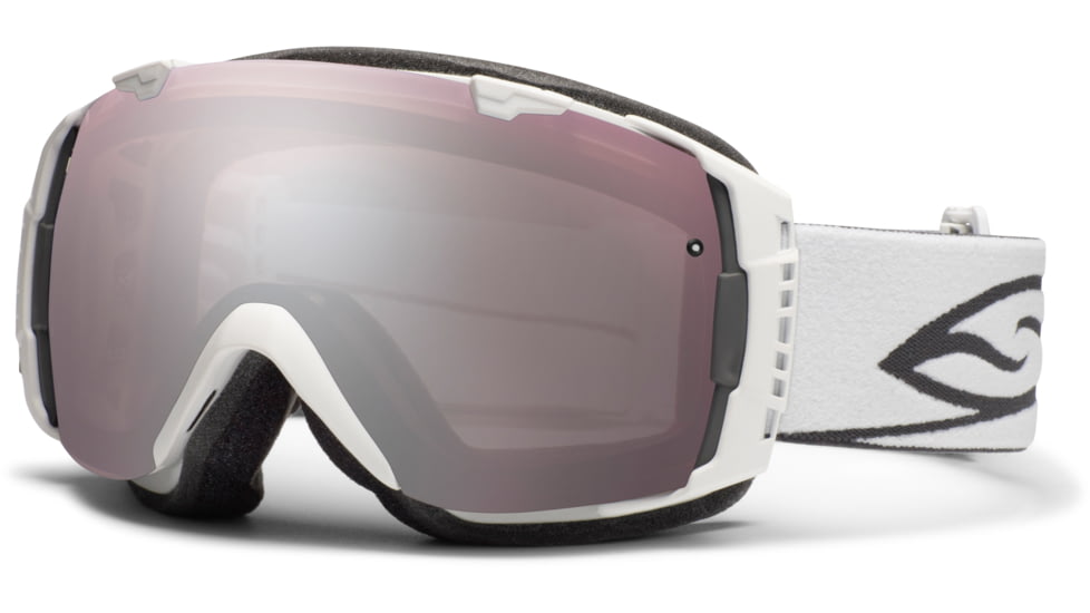 Smith Optics I/O Snow Goggles - White Frame w/ Ignitor and Blue Sensor Lens IO7IWT12
