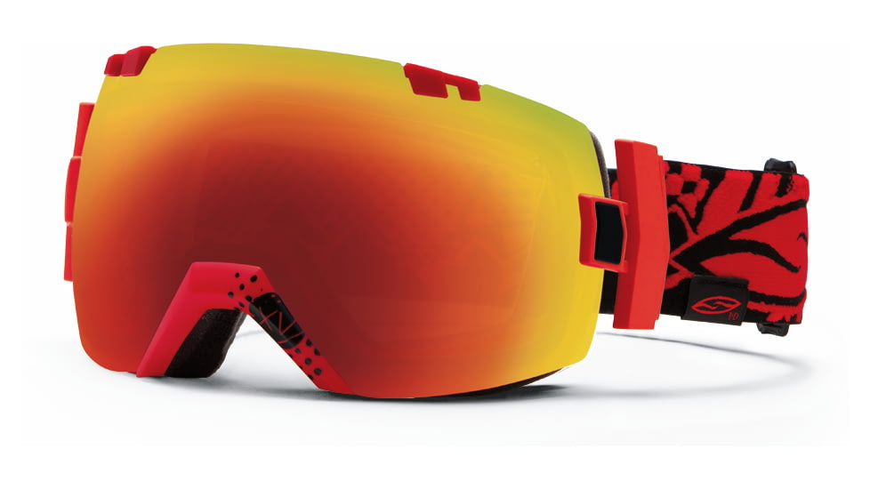 Smith Optics I/OX Snow Goggles - Xavier Charger Frame w/ Red Sol X and Blue Sensor Lens IL7DXXF13