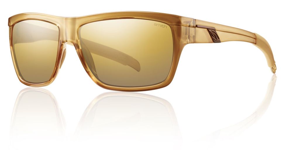 Smith Optics Mastermind Sunglasses - Champagne Frame w/ Polarized Gold Gradient Mirror Lens MMPPGDGCH
