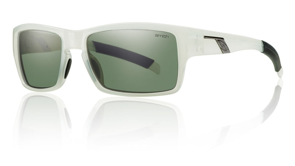 Smith Optics Outlier Sunglasses - Vintage White Frame w/ Gray Green Lens OUPCGNVW