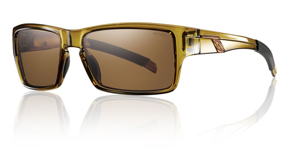 Smith Optics Outlier Sunglasses - Whiskey Frame w/ Polarized Brown Lens OUPPBRWS