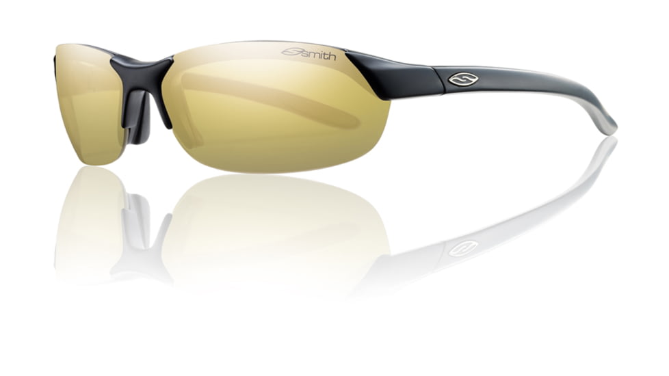 Smith Optics Parallel Sunglasses - Matte Black Frame w/ Polarized Gold Mirror/Ignitor/Clear Lens PLPPGDMMB