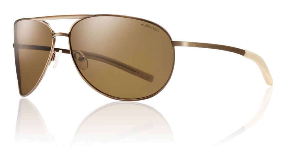 Smith Optics Serpico Polarized Sunglasses - Mens, Matte Dersert/ Polarized Brown, SEPPBRMD-N