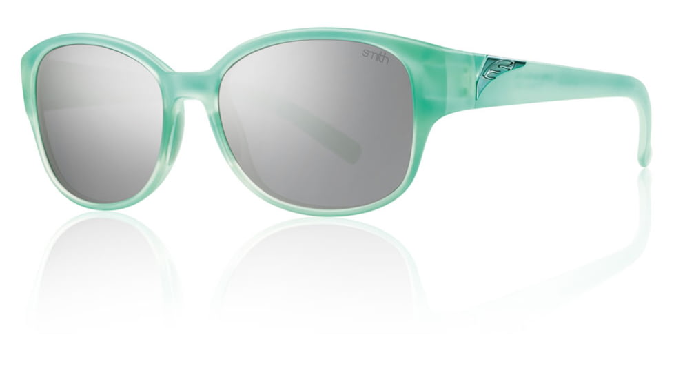 Smith Optics Womens Lyric Sunglasses - Sea Glass Frame w/ Platinum Lens LYPCGYMSG