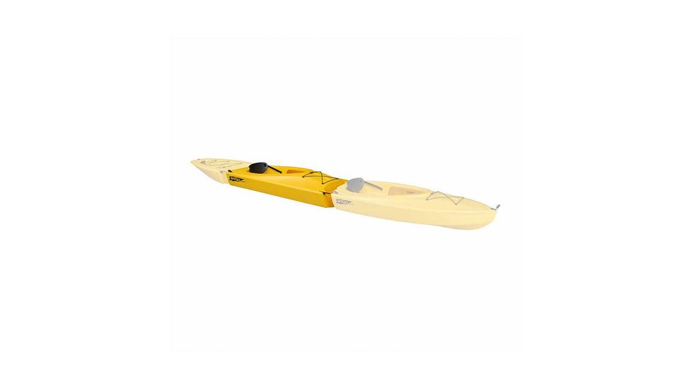 SNAP KAYAKS Snap Scout Mid Piece Yellow 000143151303