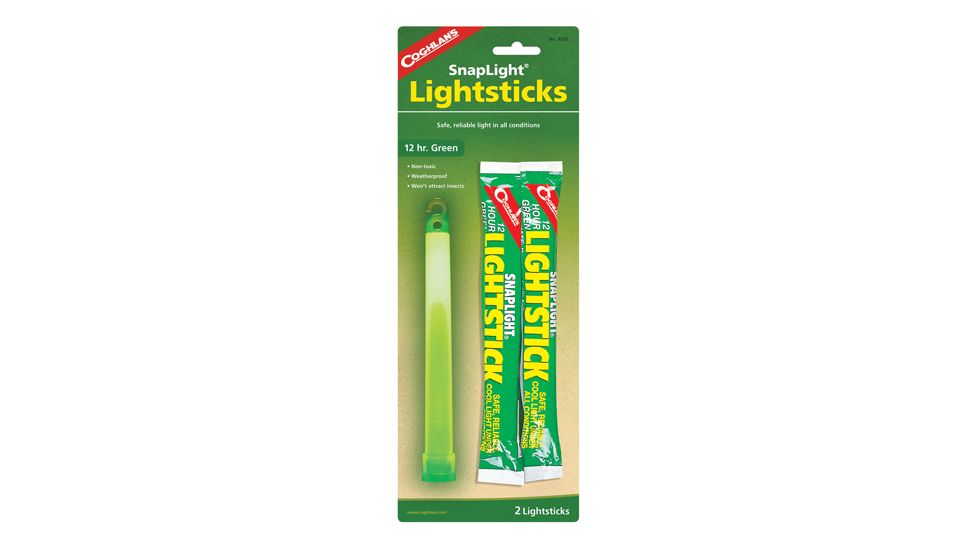 Coghlans Non-Toxic Lightsticks, Green 872783