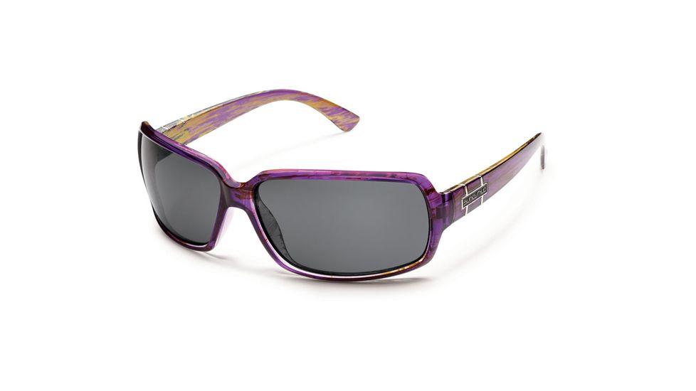 Suncloud Polarized Optics Poptown Sunglasses - Purple Backpaint Frame and Gray Polarized Polycarbonate Lens S-PPPPGYPR