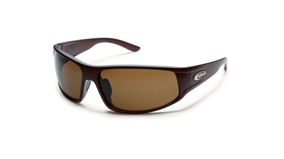 Suncloud Polarized Optics Warrant Sunglasses - Matte Brown  Frame and Brown Polarized Polycarbonate Lens S-WAPPBRMBR