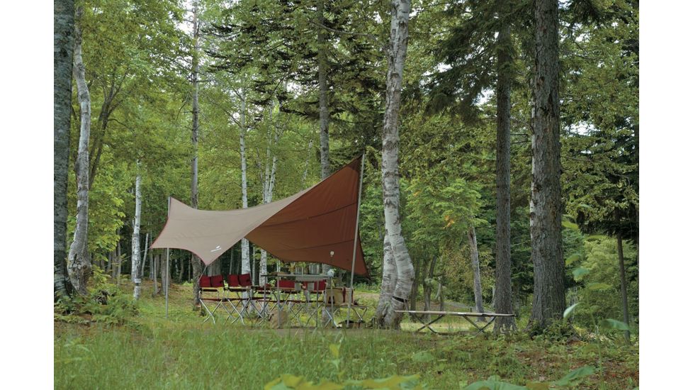 Snow Peak Amenity Tarp Hexa Set, Large, TP-851S