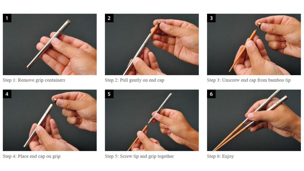 Snow Peak Wabuki Chopsticks, SCT-111