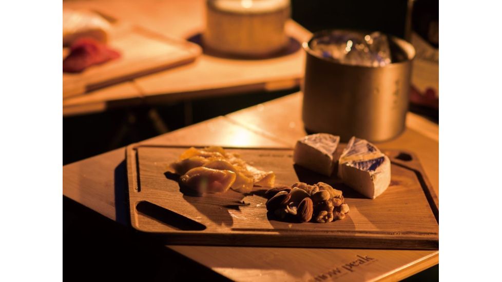 Snow Peak Charcuterie Plate, Wooden, TW-040