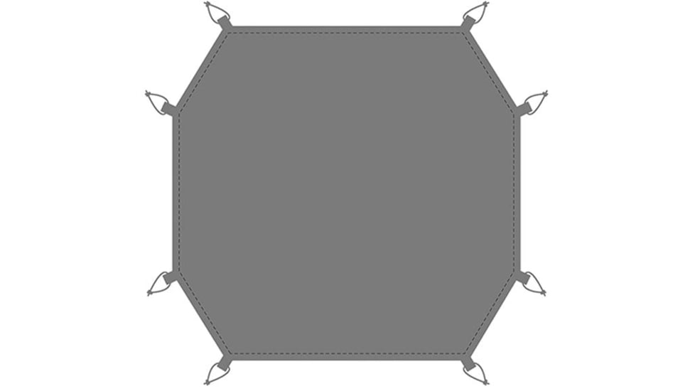 Snow Peak Dock Dome Pro. 6 Ground Sheet Tent, One Size, SD-506-1