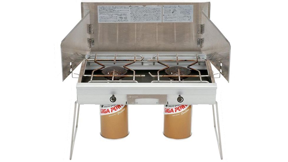 Snow Peak Double Burner LI Stove, GS-230